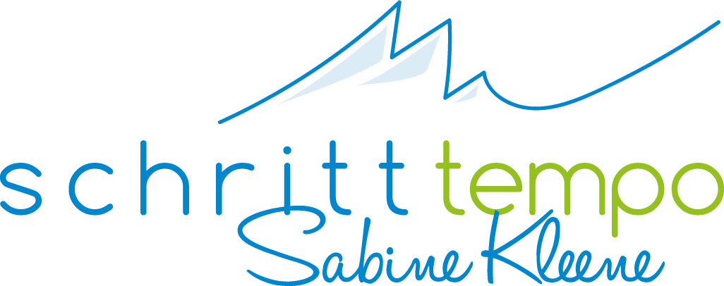 Logo Schritt-Tempo, Sabine Kleene